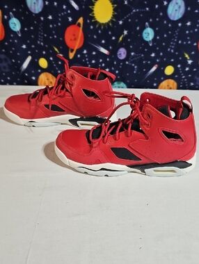 NIKE JORDAN FLTCLB '91 (GS) GYM RED/WHITE-BLCK [555472 600] US SZ 6Y